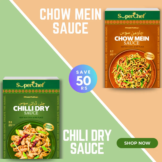 Chinese Feast Duo (Bundle) - Chow Mein & Chili Dry