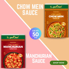 Chinese Feast Duo (Bundle) - Chow mein & Manchurian