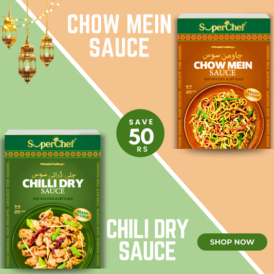 Chinese Feast Duo (Bundle) - Chow Mein & Chili Dry