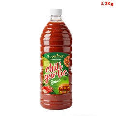 Chili Garlic Sauce 3.2 Kg | Spicy, Garlicky & Bold Flavor