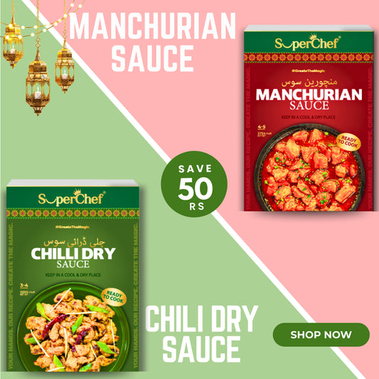 Chinese Feast Duo (Bundle) - Manchurian and Chili Dry