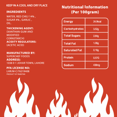 Sriracha Sauce - Bold Spicy Chilli Flavor 290ML