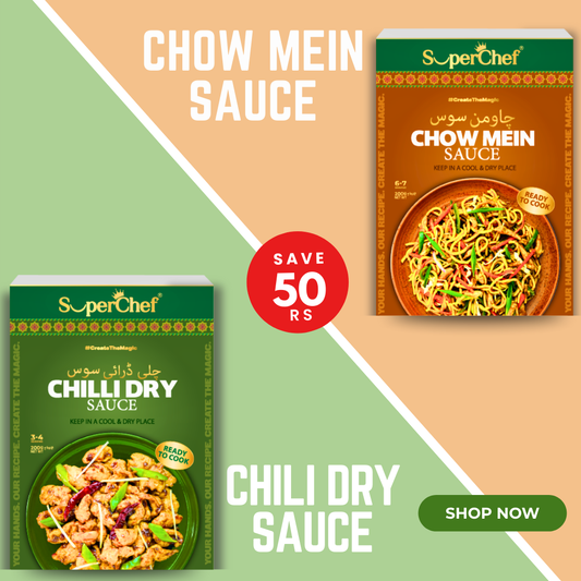 Chinese Feast Duo (Bundle) - Chow Mein & Chili Dry
