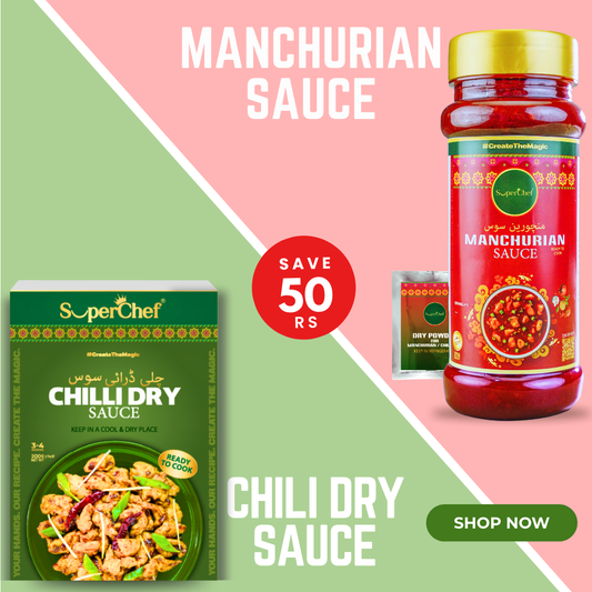 Chinese Feast Duo (Bundle) - Manchurian and Chili Dry