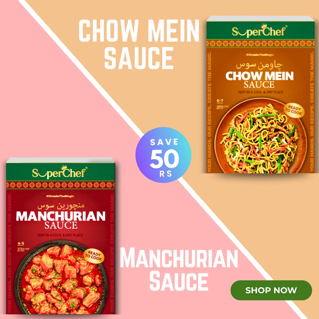 Chinese Feast Duo (Bundle) - Chow mein & Manchurian