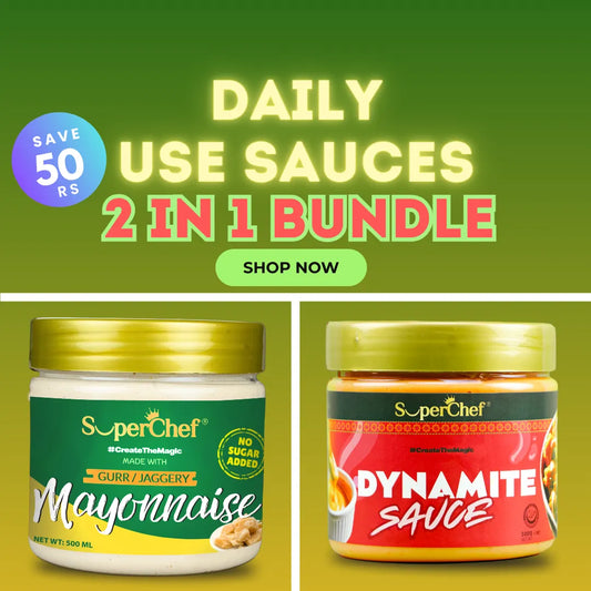 Daily Use Sauces 2 in 1 | Gur Mayonnaise & Dynamite Sauce