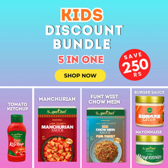 Kids Discount Bundle 5 in 1 Sauces Pack