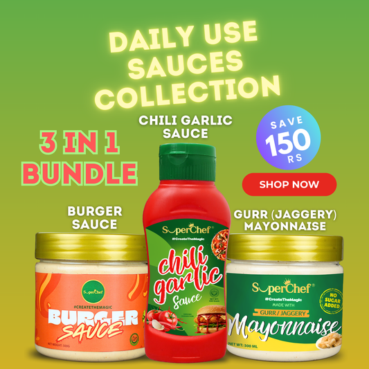 3 Daily Use Sauces You Must Try | Burger Sauce, Chili Garlic Sauce and Gurr Mayonnaise