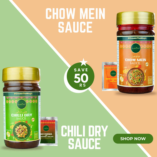 Chinese Feast Duo (Bundle) - Chow Mein & Chili Dry
