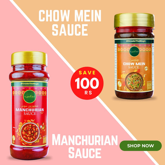 Chinese Feast Duo (Bundle) - Chow mein & Manchurian