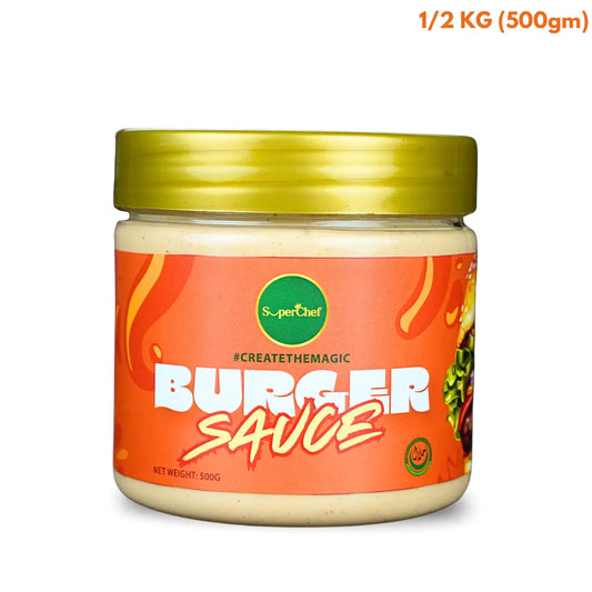 SuperChef Burger Sauce – Creamy & Tangy Flavor for the Perfect Burger
