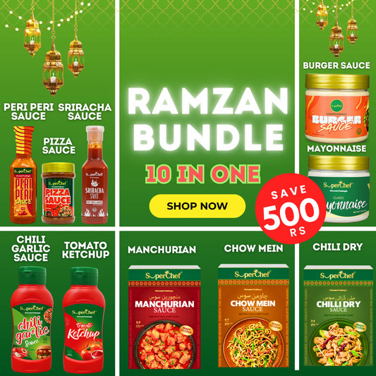 Ramzan Mega Deal 10 in 1 Pack - Complete Flavor Pack for Iftar & Snacks