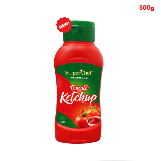 SuperChef Classic Tomato Ketchup in Premium Squeeze Bottle