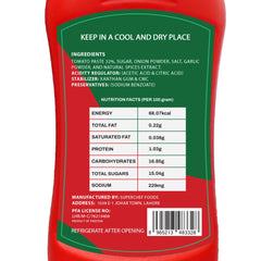 SuperChef Classic Tomato Ketchup in Premium Squeeze Bottle